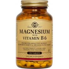  Solgar Magnesium vitamin B6 250 