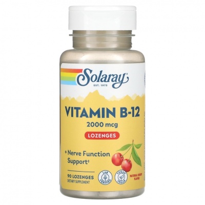  Solaray Vitamin B-12 2000  90 